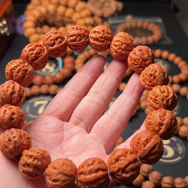 文玩核桃手串极*野生