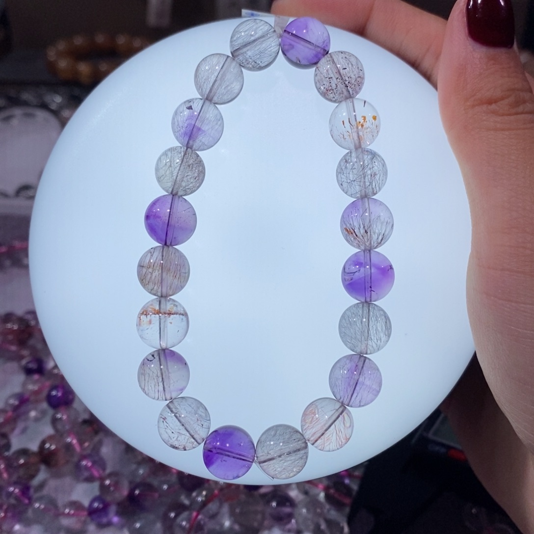 水晶手链未镶嵌超七10+