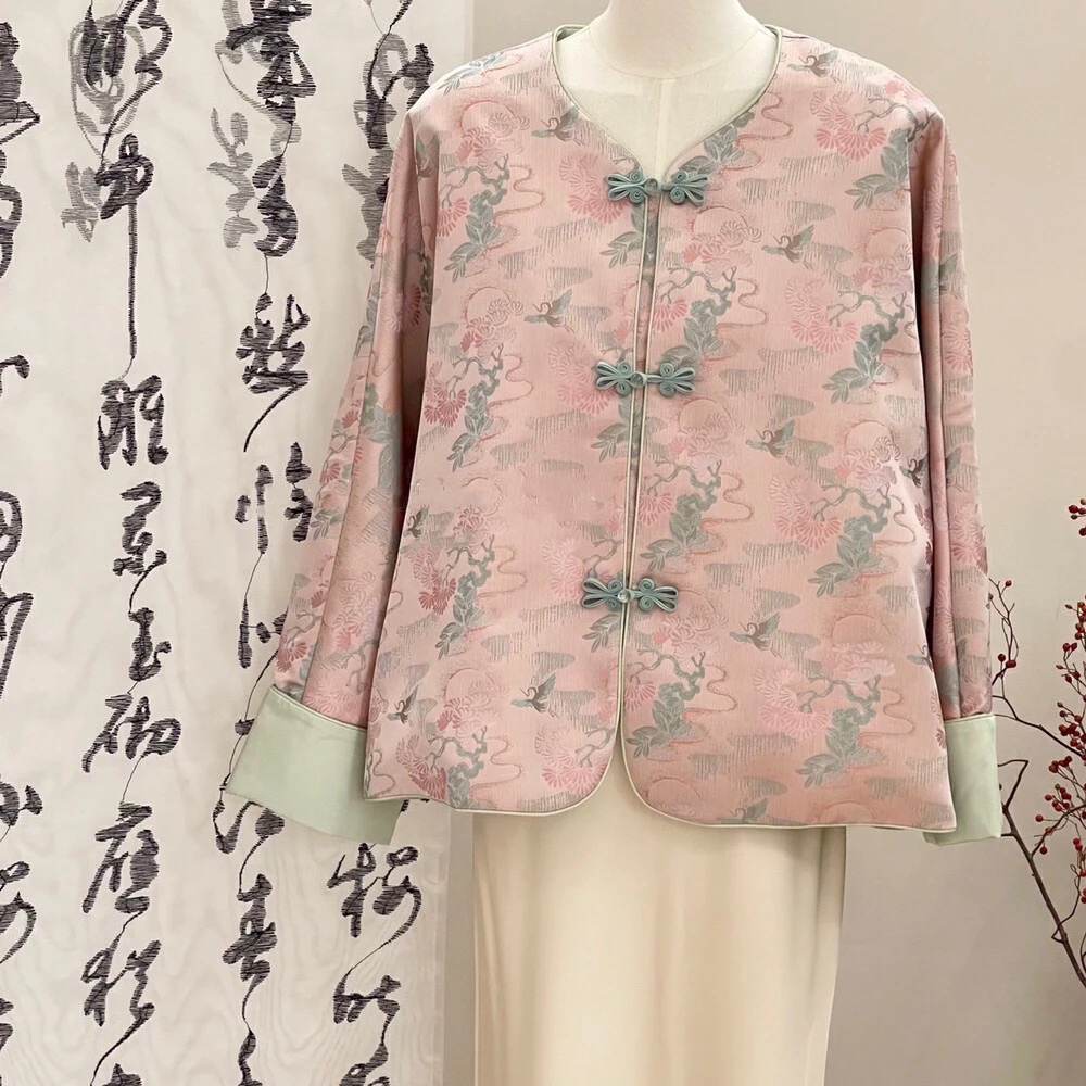 《101-150》 新款精致百搭洋气中式外套