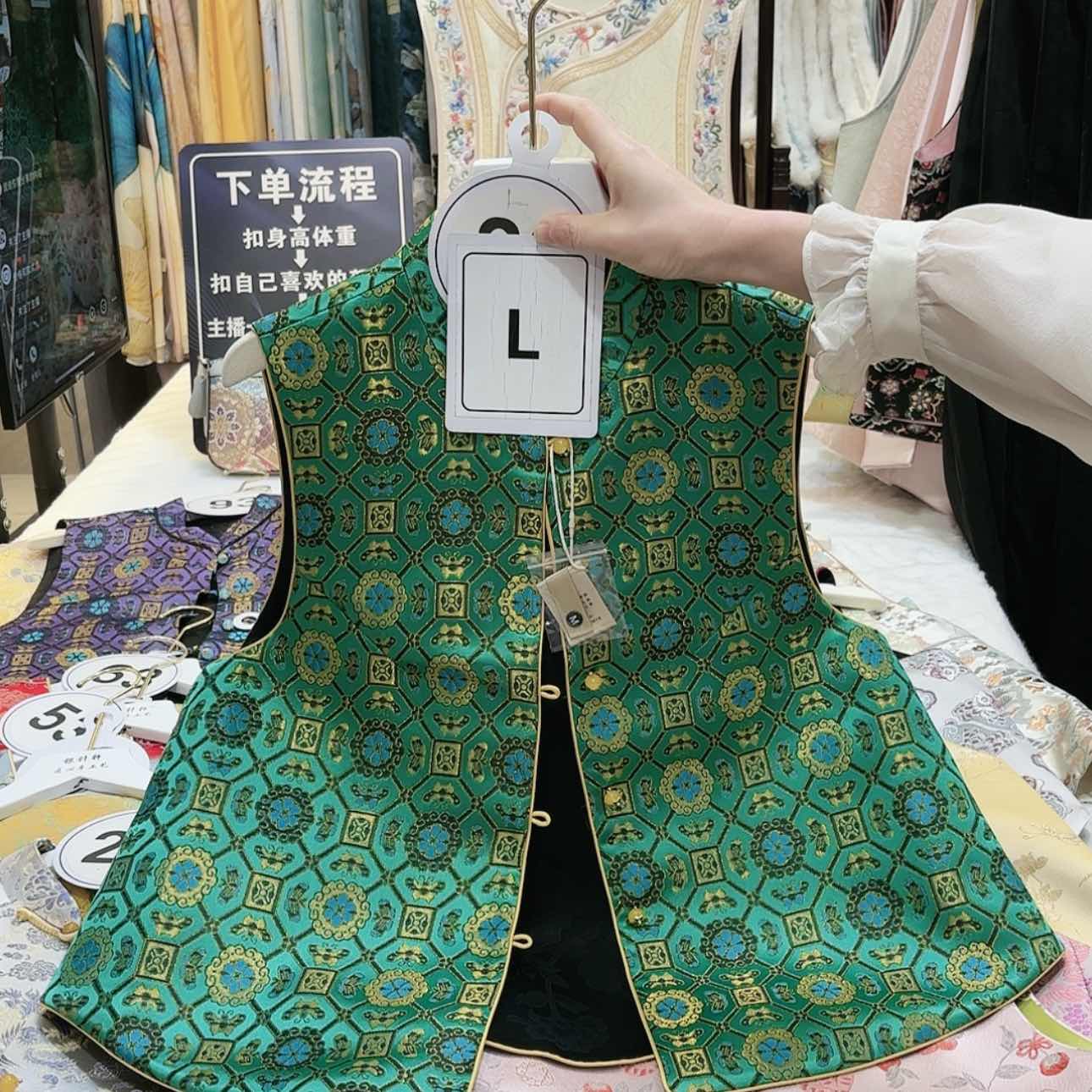 【闪购商品】白****花苏绣非遗文化艺术中心