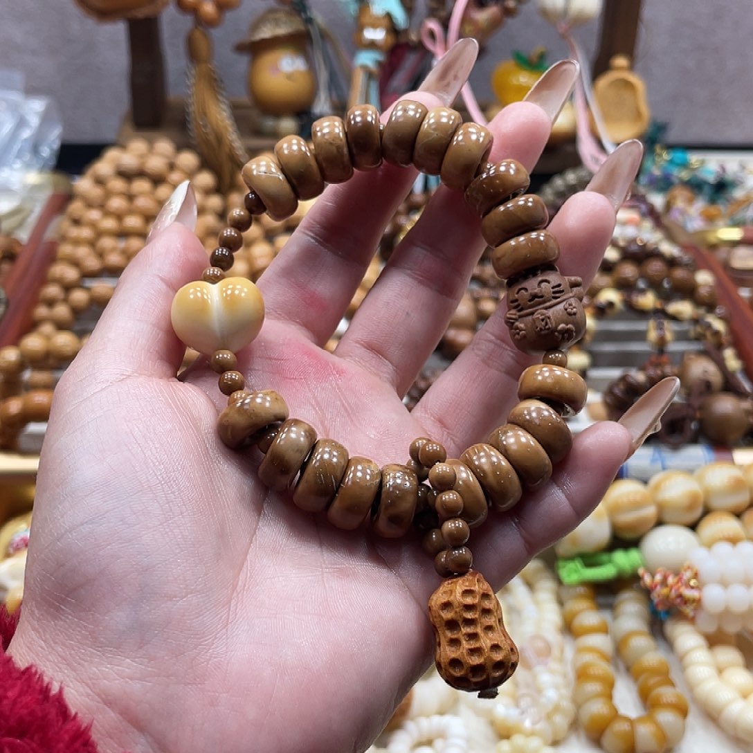 吊坠猴头核桃库克前串子含老山檀