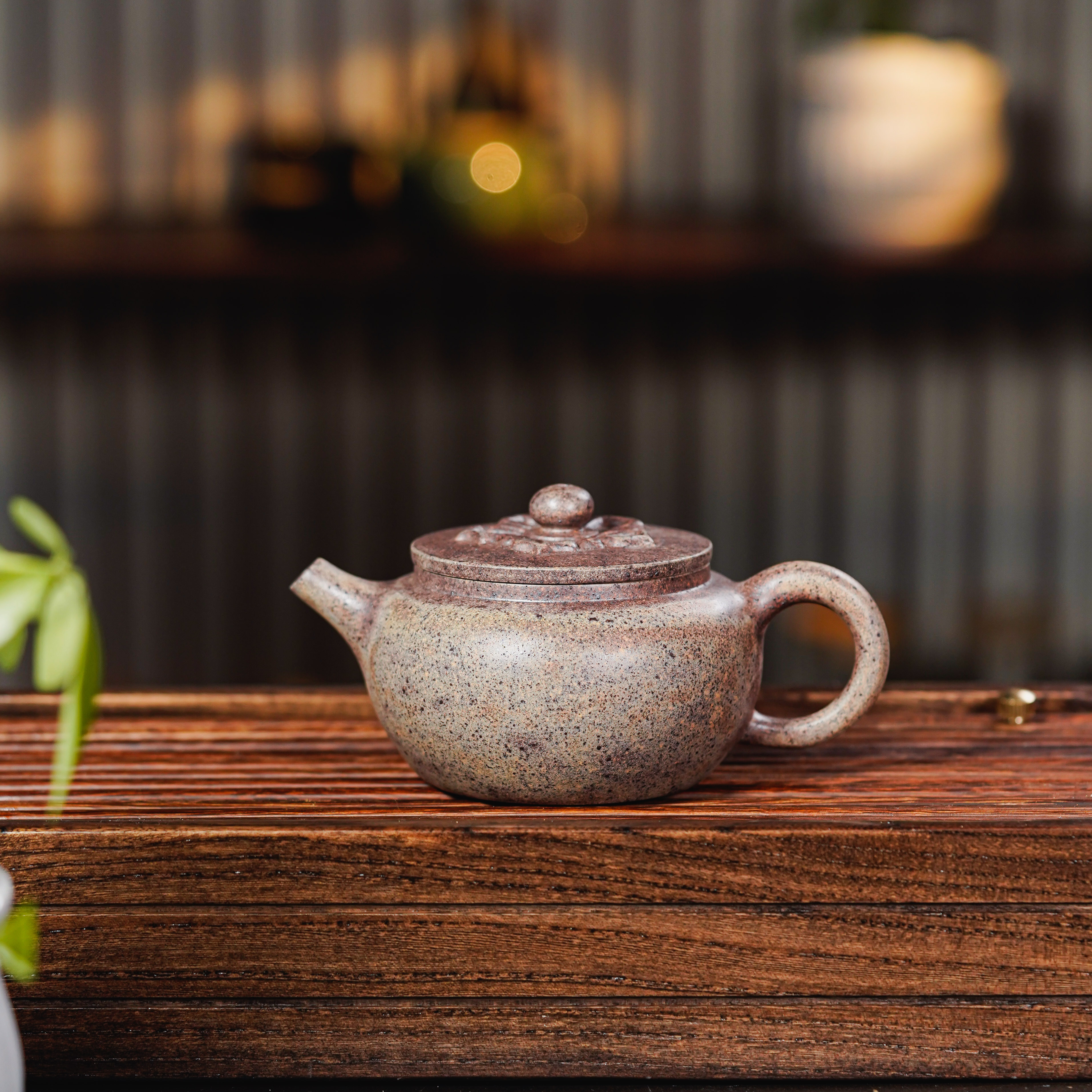 LF-027 宜兴手工紫砂 事事如意