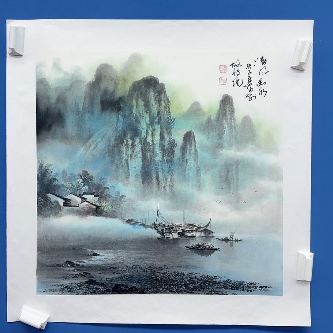 国画多次参加国内外大型