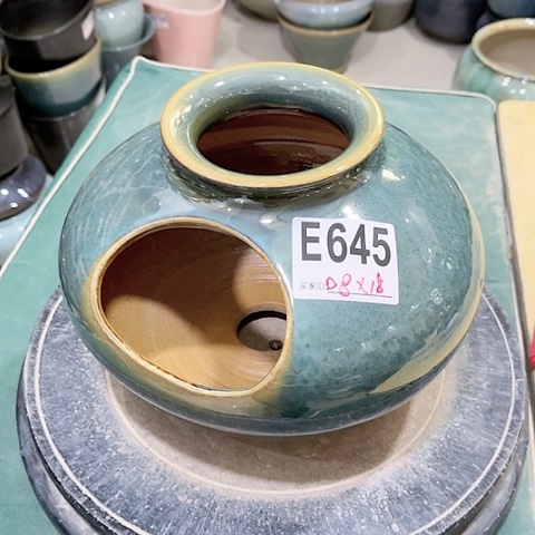 景德镇手工花盆手工