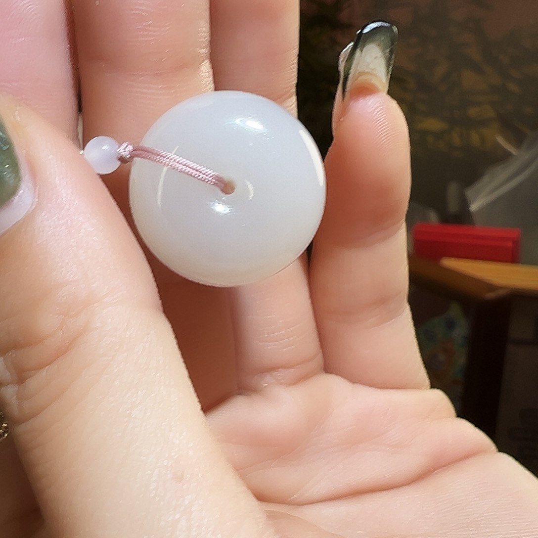 和田玉颈饰未镶嵌啊啊啊啊啊