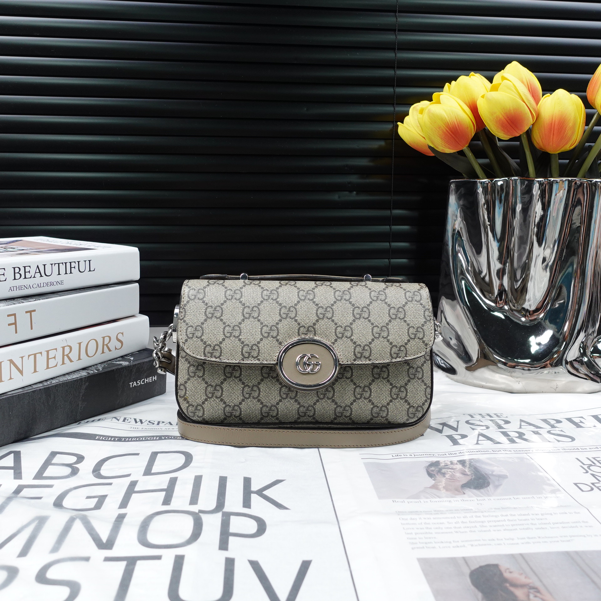 95新 GUCCI/古驰 单肩包/T10308636