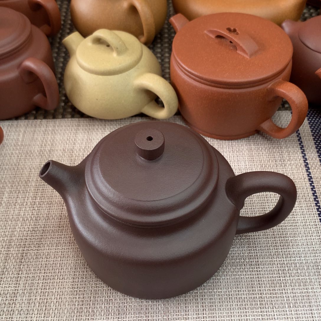茶壶紫砂静350CC左右