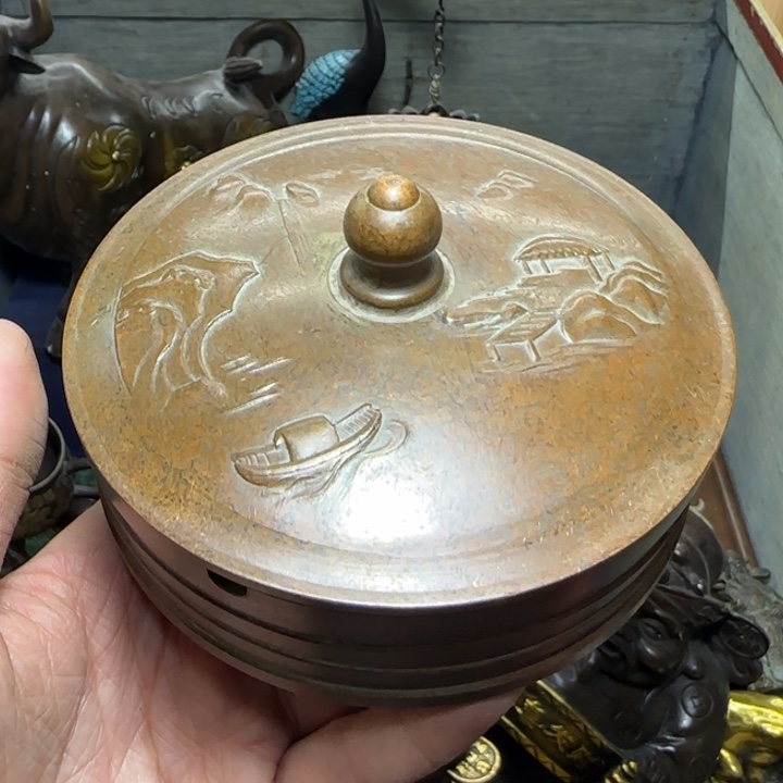 铜器把玩摆件链接