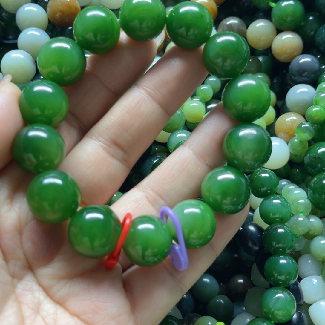 和田玉手链未镶嵌