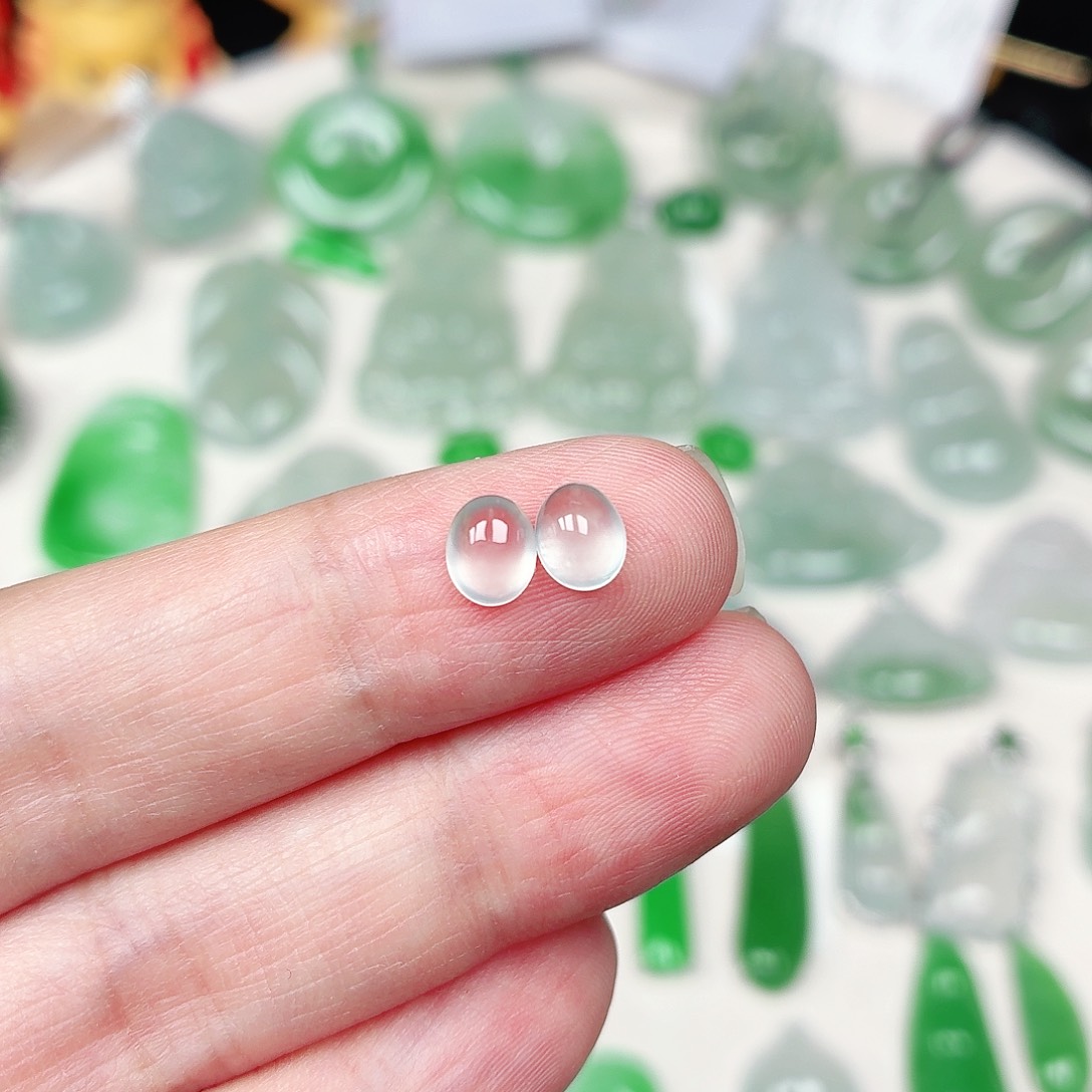 翡翠裸石缅甸天然A货翡翠