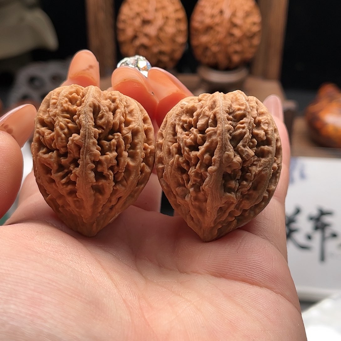 文玩核桃把件关东木子家楸大胖10