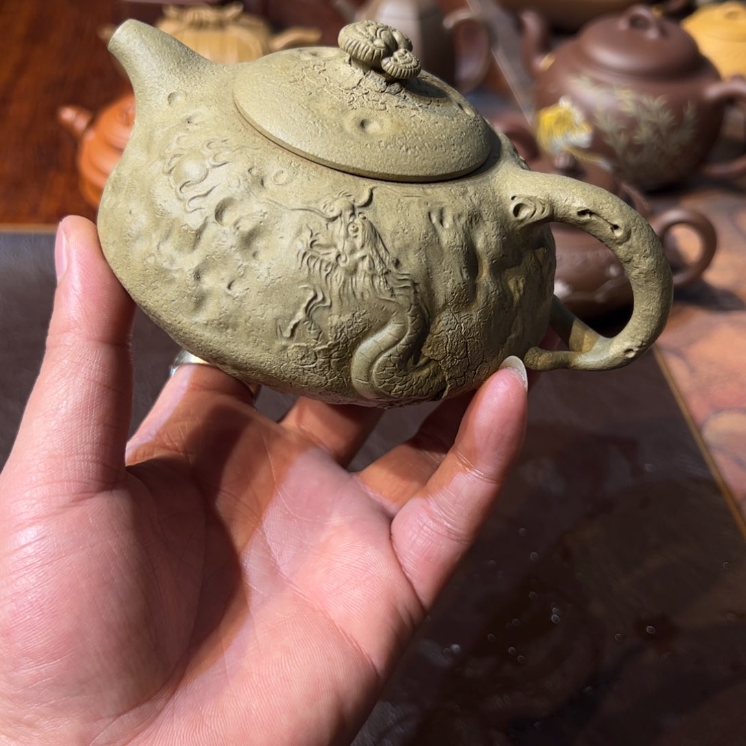 紫砂茶壶中**泰精工手工紫砂壶