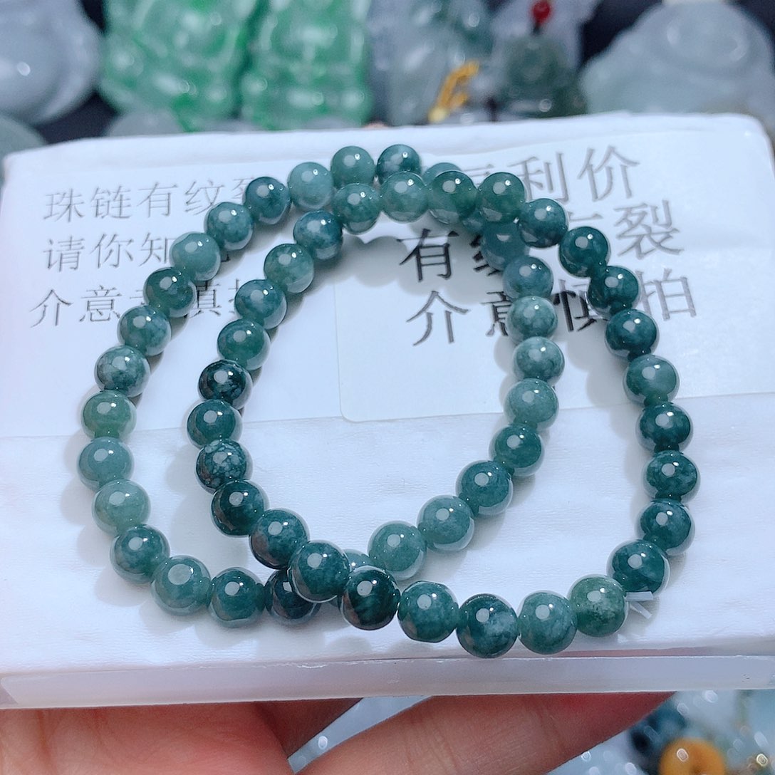 翡翠颈饰未镶嵌3283。