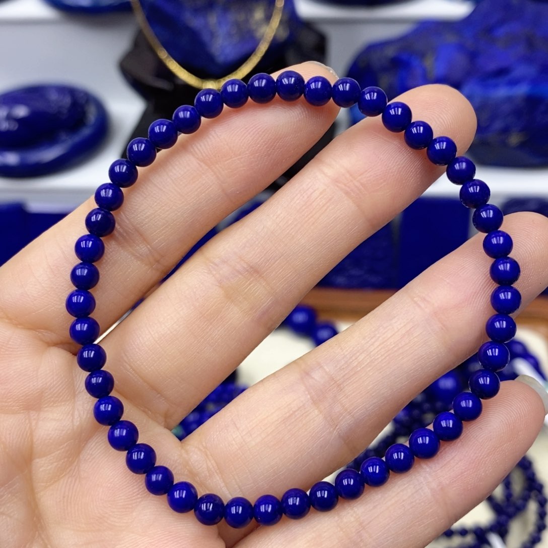 青金石手链未镶嵌