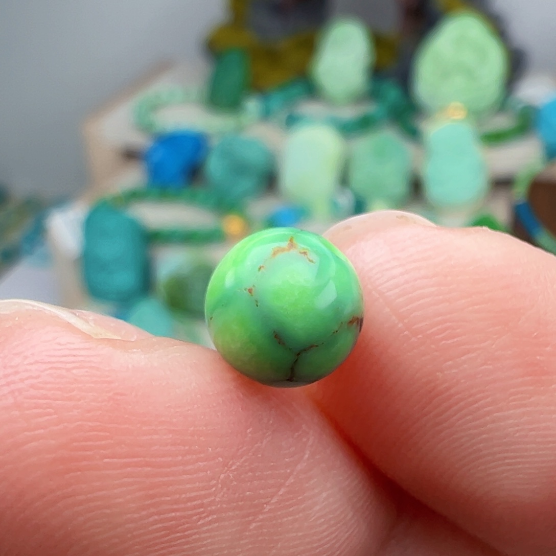 绿松石未镶嵌主播万珍