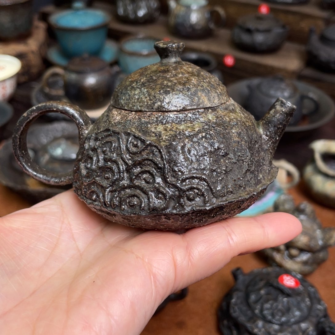 碟粉丝福利一口价柴烧精品