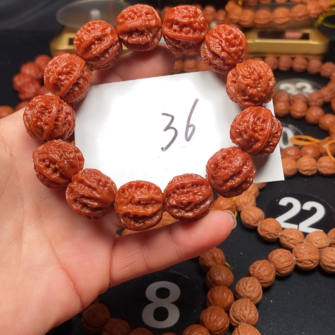 文玩核桃手串龙脊21