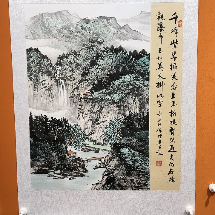 国画书法作品多次参加