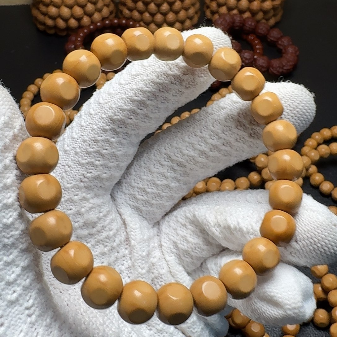 手串猴头核桃大面六方反油款 介意慎拍