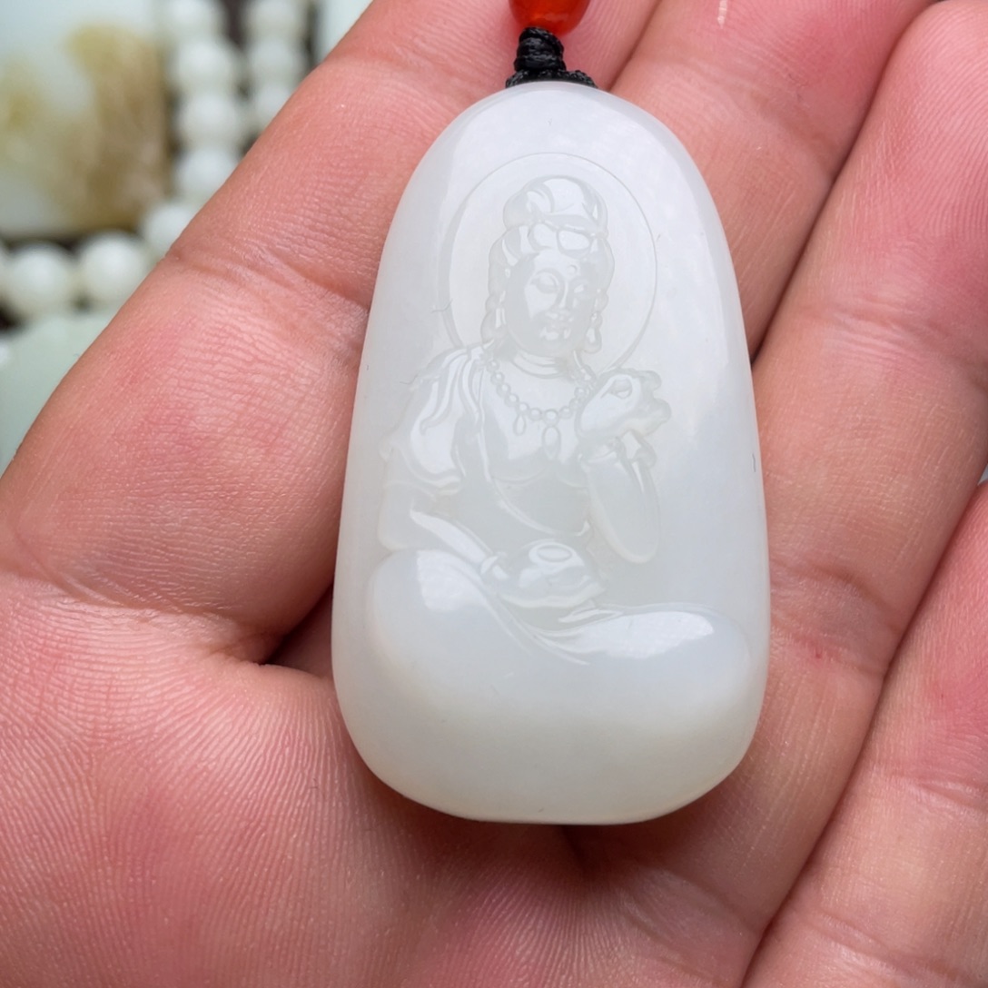 和田玉挂件未镶嵌