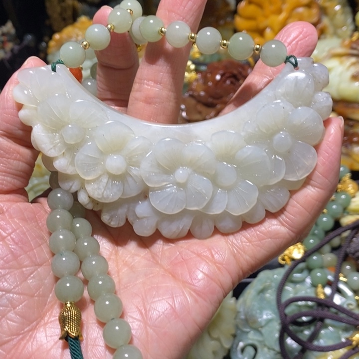 岫玉岫玉吊坠未镶嵌