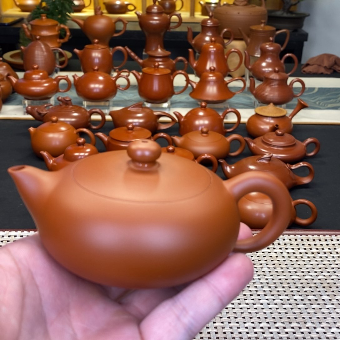 紫砂茶壶百***哥潮州手拉壶