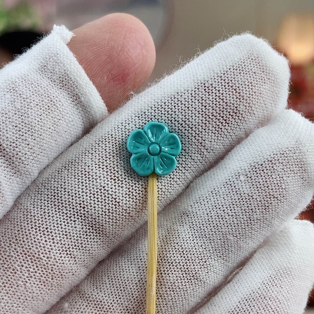 绿松石珠宝奇石未镶嵌