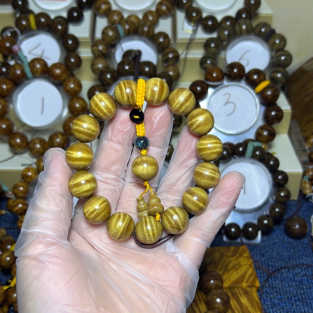 金丝楠手串/手链1.5