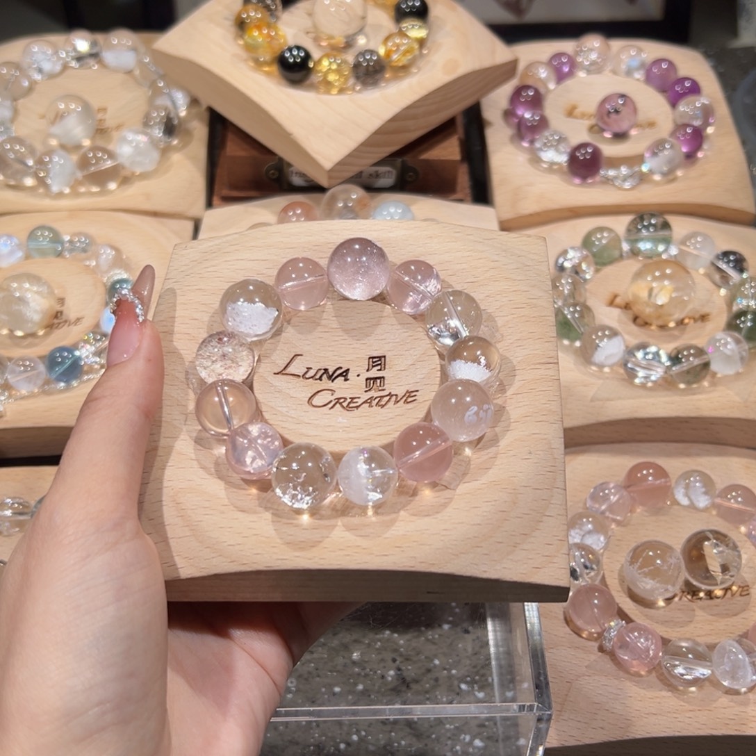 兜****烟晶手链银S925镶嵌