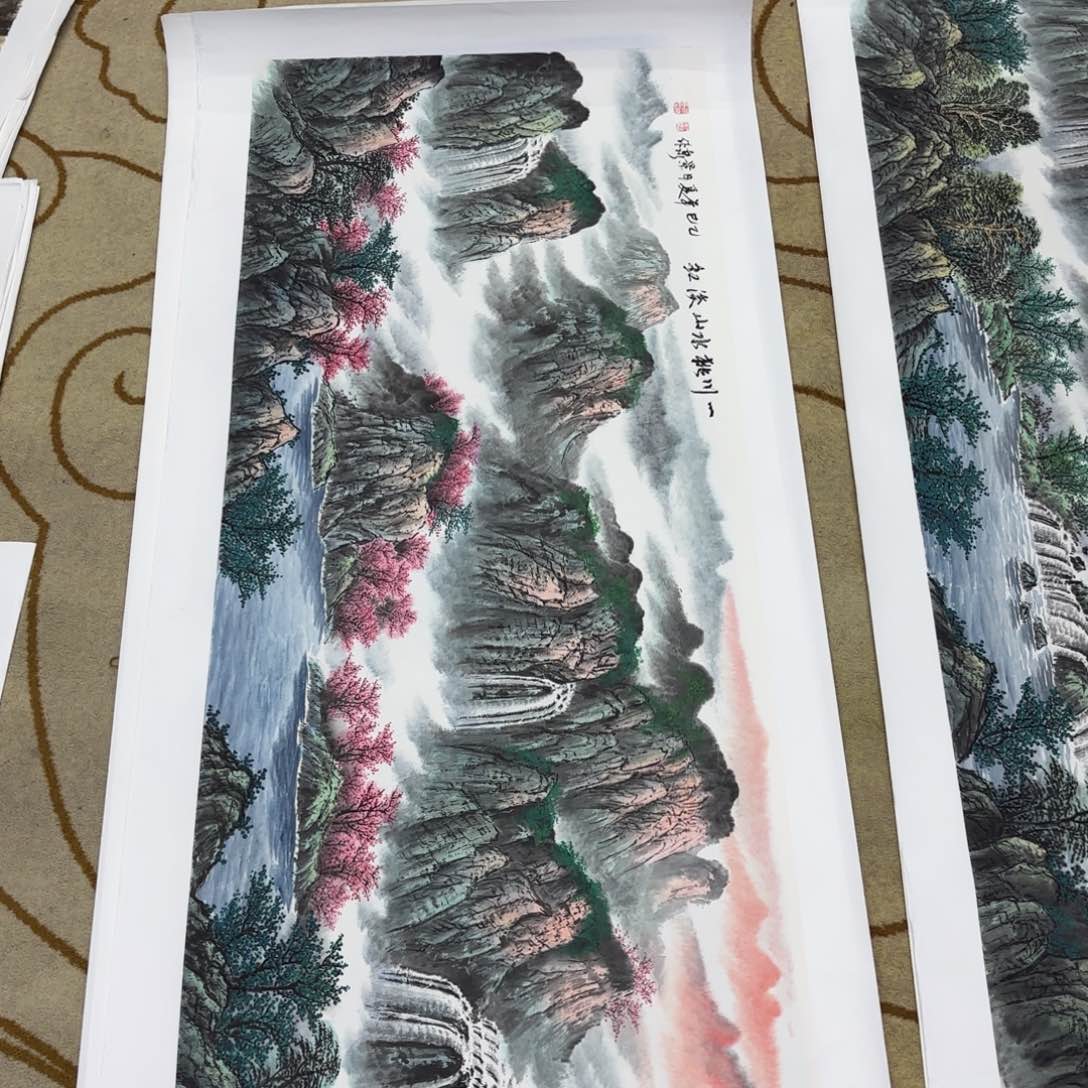 左***國国画刘景泉李欣主播