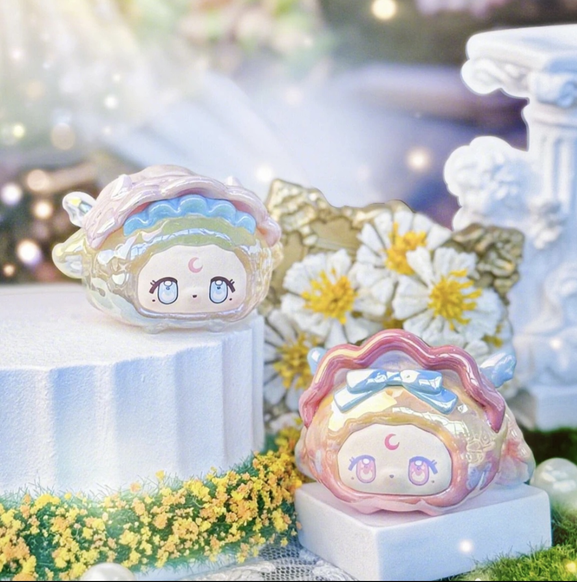 【拆盒】新品草莓慕斯塔蔷薇圆舞曲系列萌粒可爱潮玩公仔可做钥匙扣