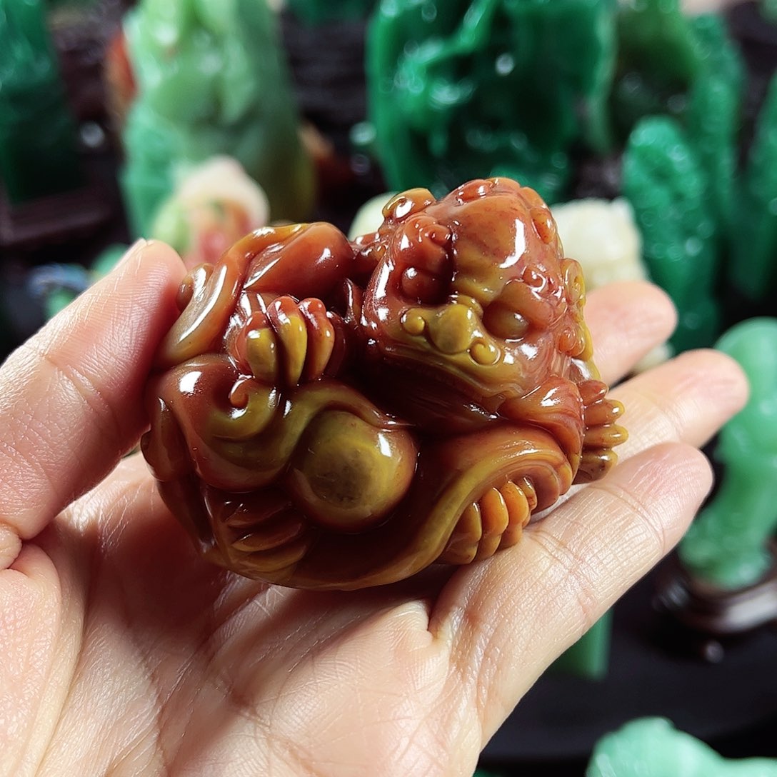 老挝石老挝田黄石