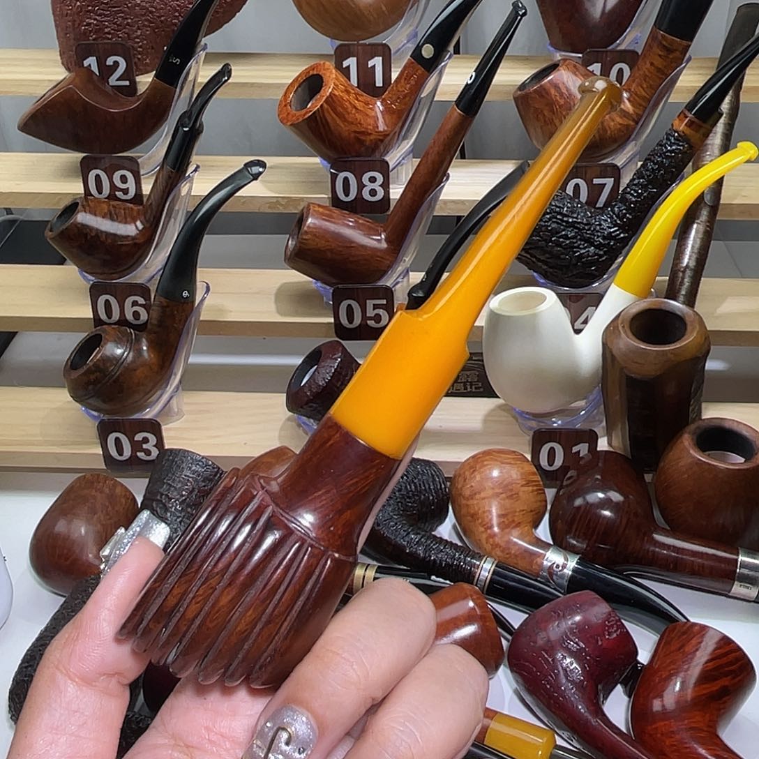 彭***显彭哥 手工打板烟斗