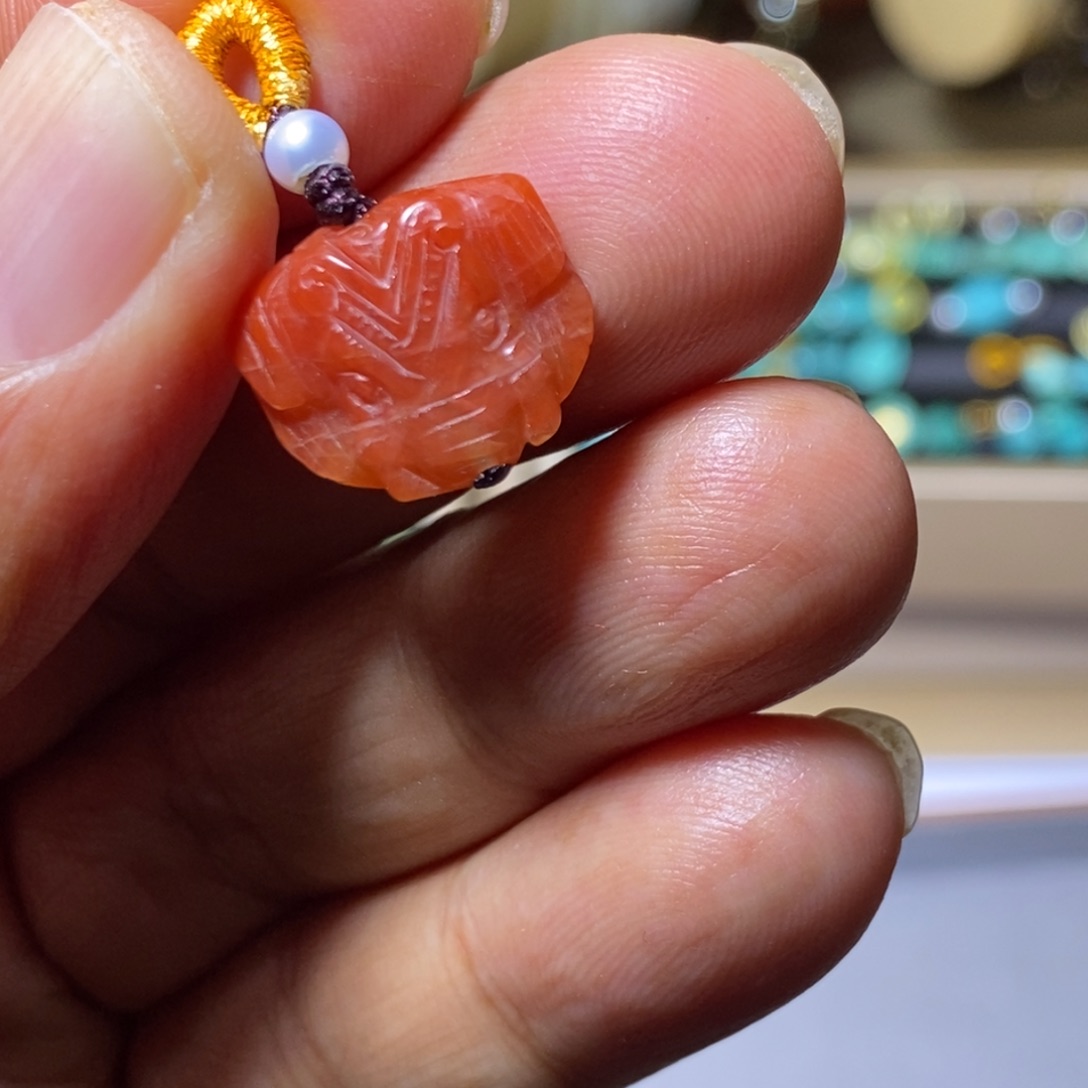 南红玛瑙未镶嵌配饰配饰