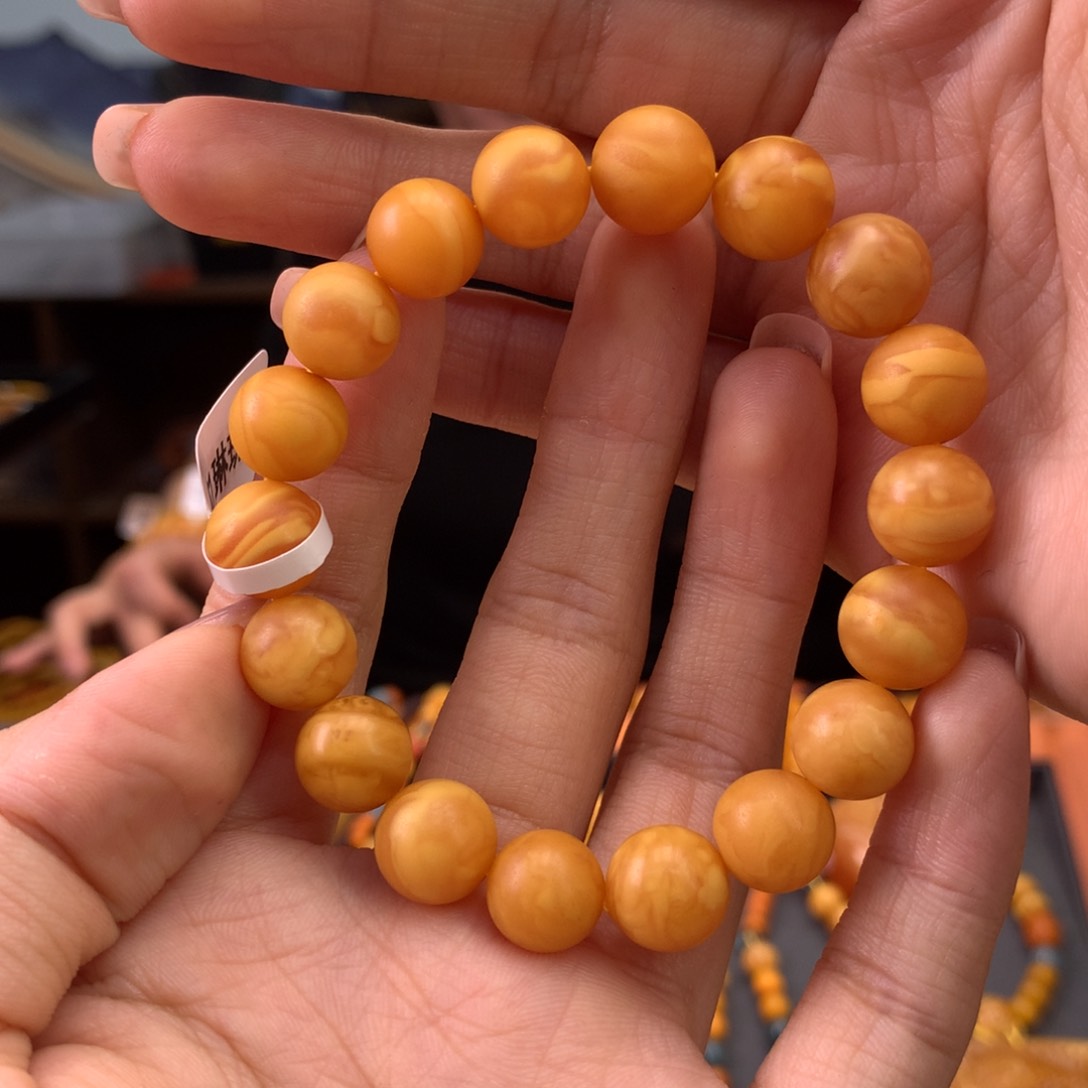 未镶嵌蜜蜡手串天然
