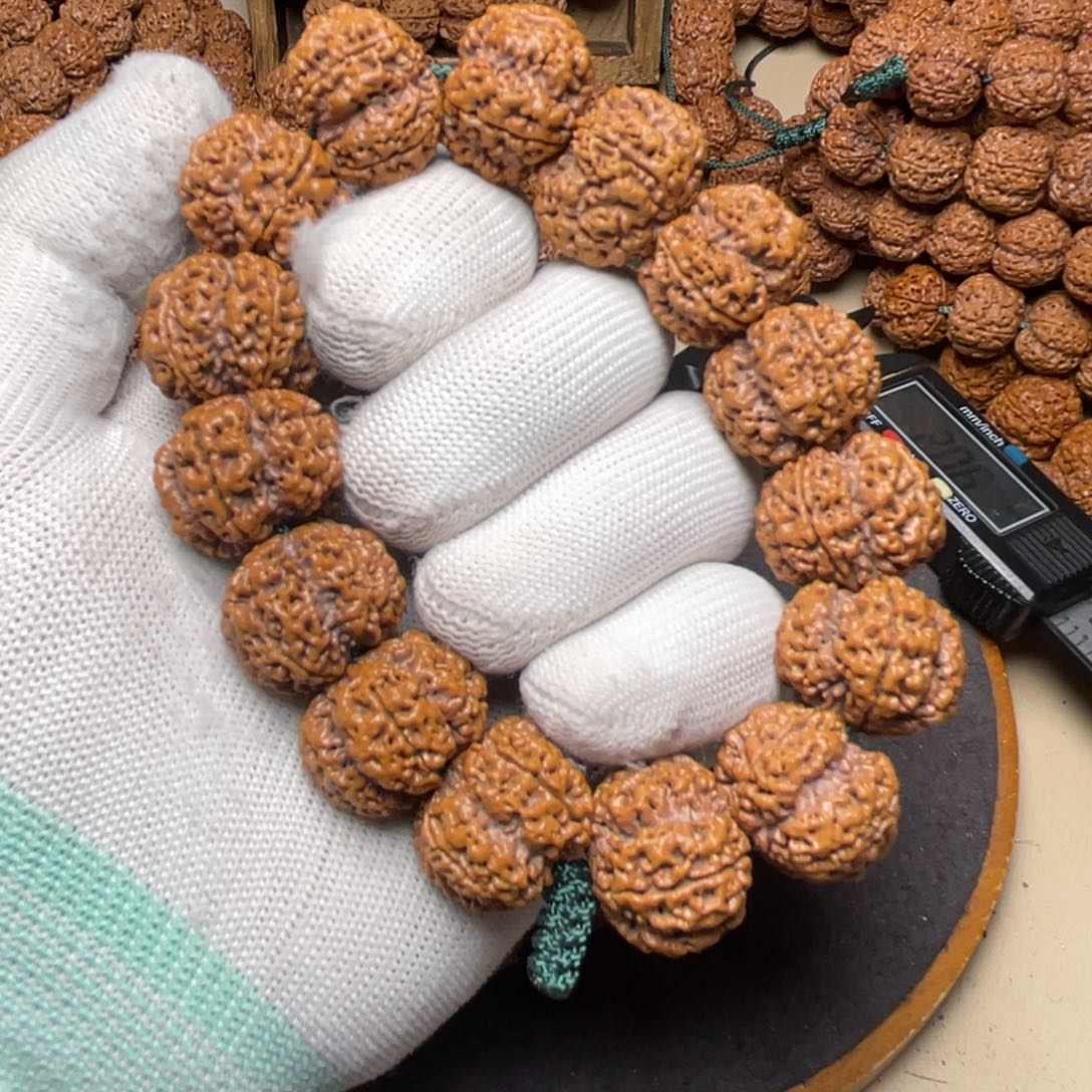 手串金刚菩提古龙矮桩深沟梅花双龙24+