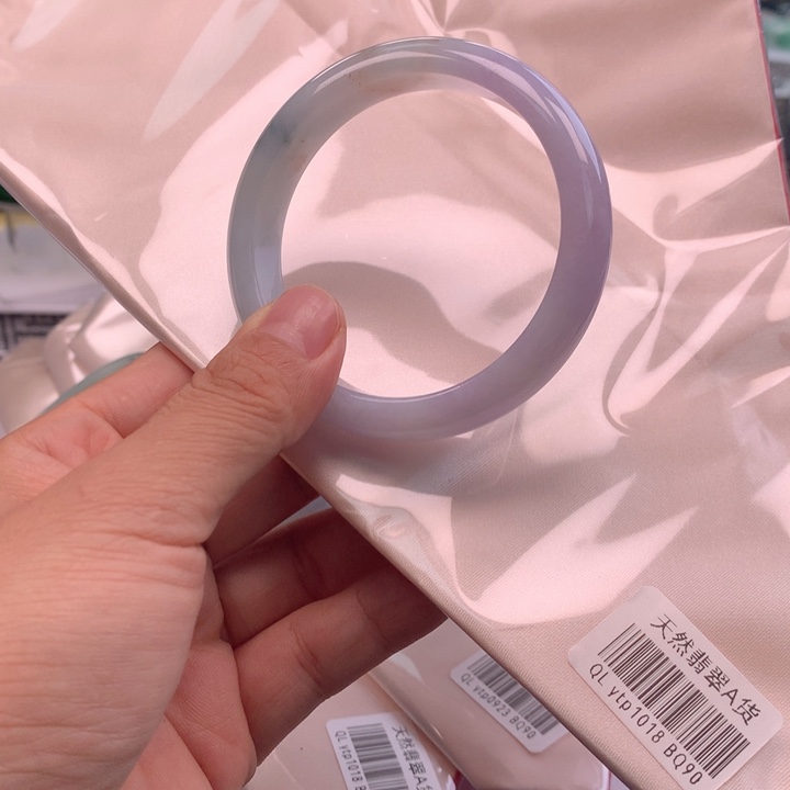 翡翠未镶嵌手镯天然翡翠A货