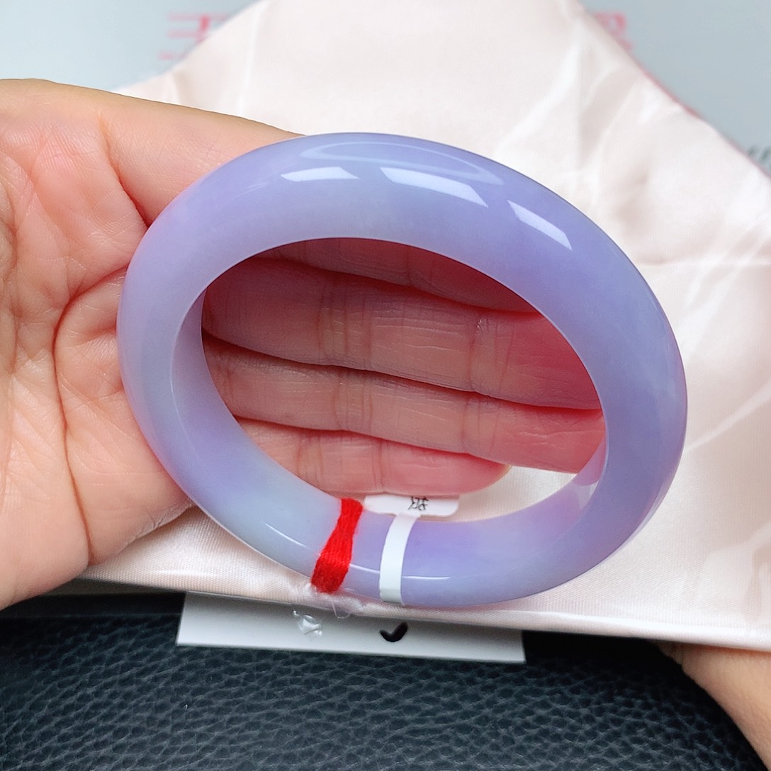 未镶嵌手镯翡翠紫霞仙子新品2