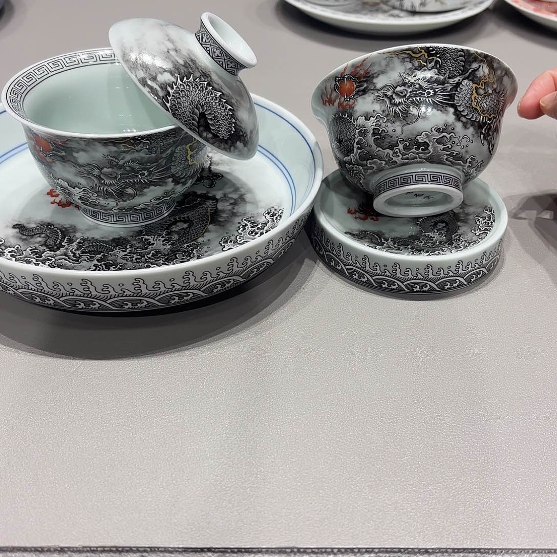 盖碗景德镇高温陶瓷