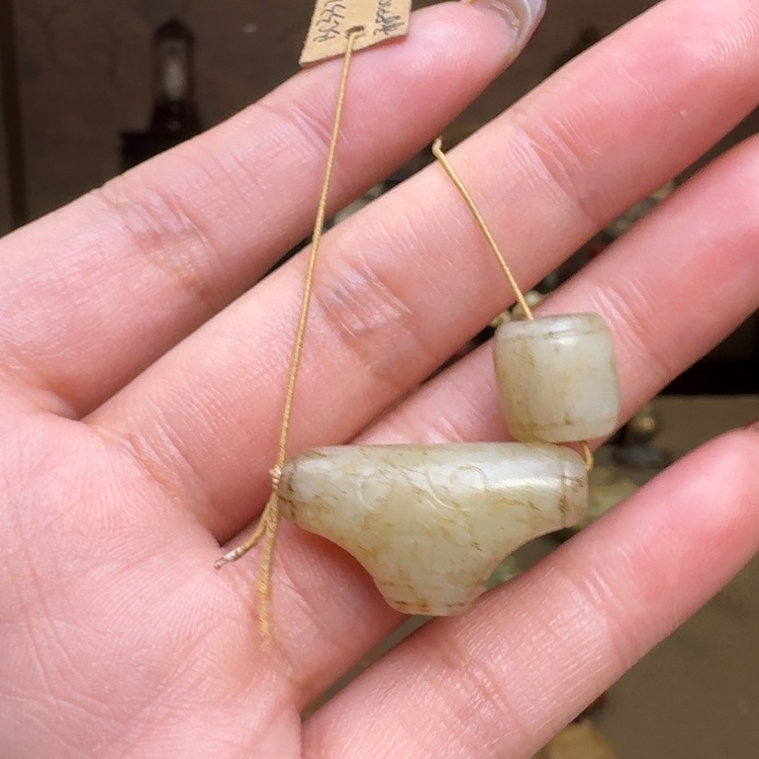 和田玉吊坠(不含链)未镶嵌时****l