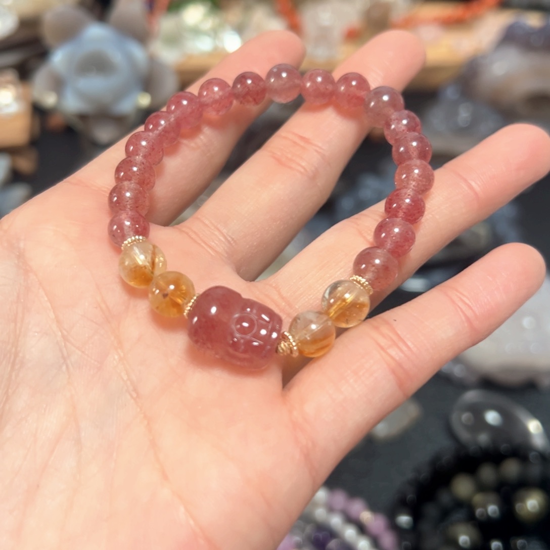 玛瑙/玉髓未镶嵌天然好运