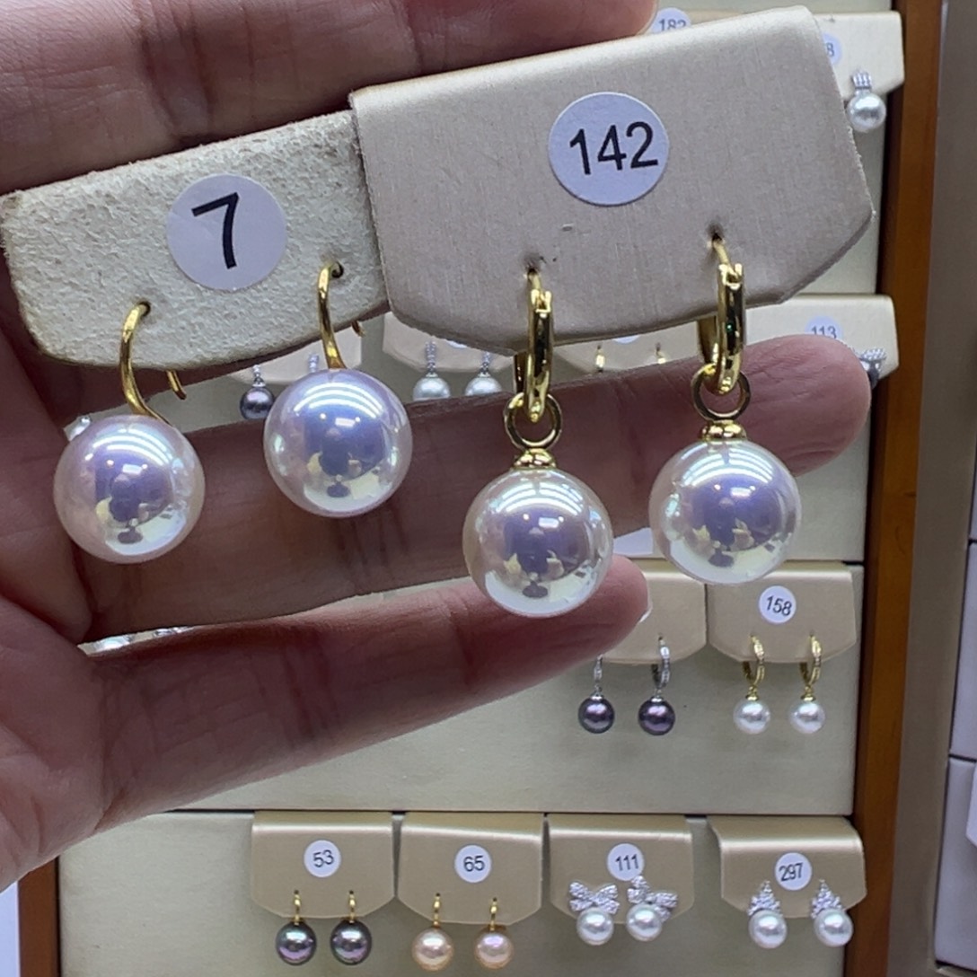 未镶嵌耳饰淡水珍珠