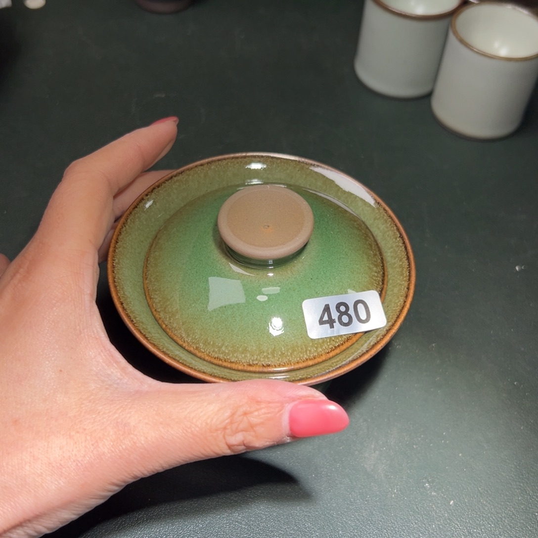 美***的茶盏全手工原矿原釉建盏