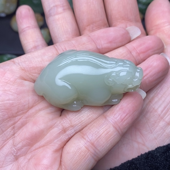 和田玉颈饰未镶嵌