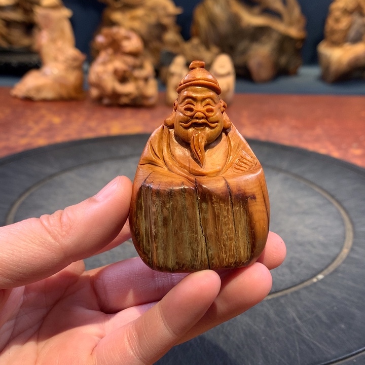 柏木（崖柏）根雕摆件