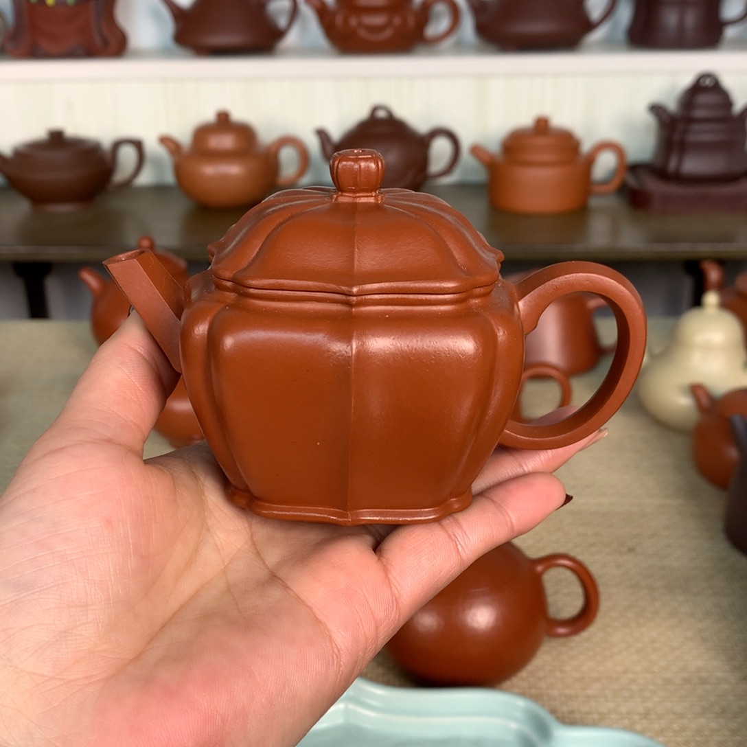 紫砂茶壶大口汉瓦容量150