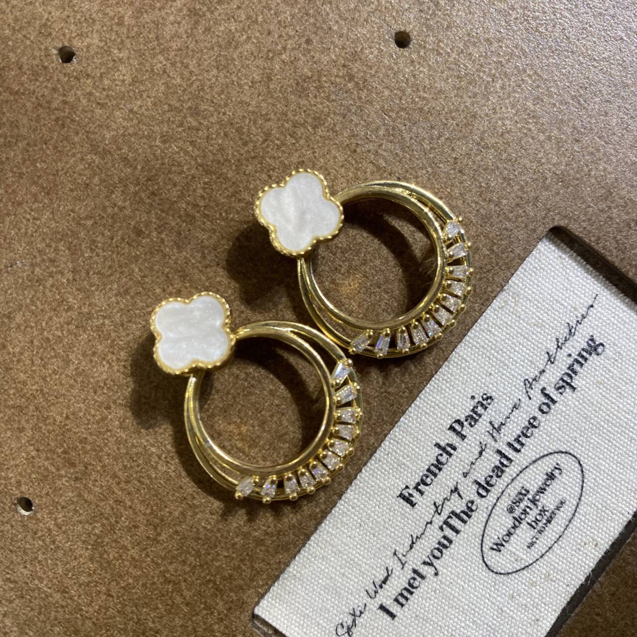 铜合金耳饰 简约百搭耳饰 A199