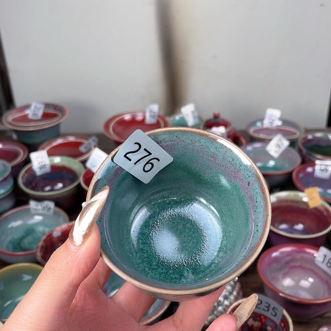 摆件钧瓷窑变精品摆件