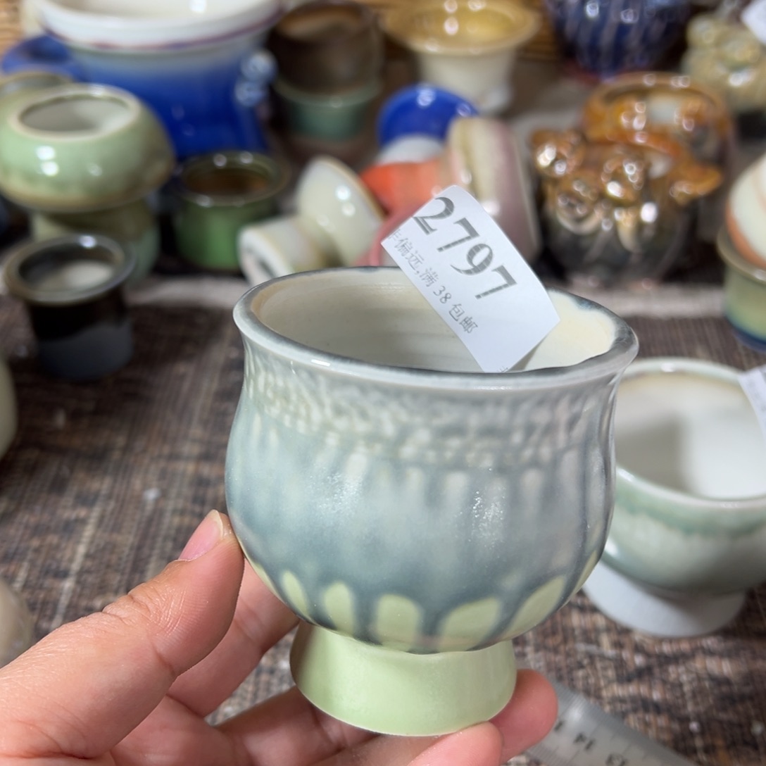 红陶景德镇手工花盆