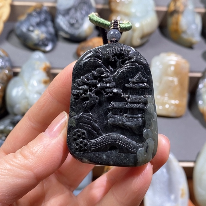 和田玉挂件未镶嵌